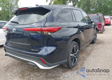 2021 Toyota Highlander Xse from USA, damaged, VIN 5TDLZRBH0MS104081